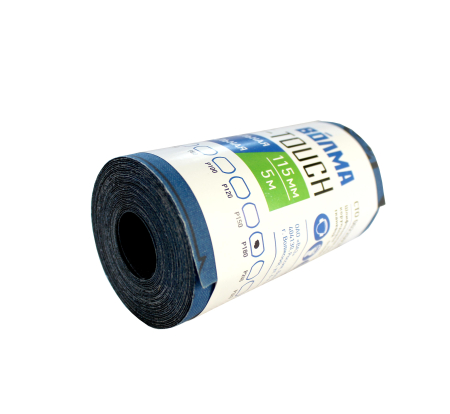 Шлифовальная бобина ВОЛМА Prof-Touch 115х5 Р180 на тканевой основе